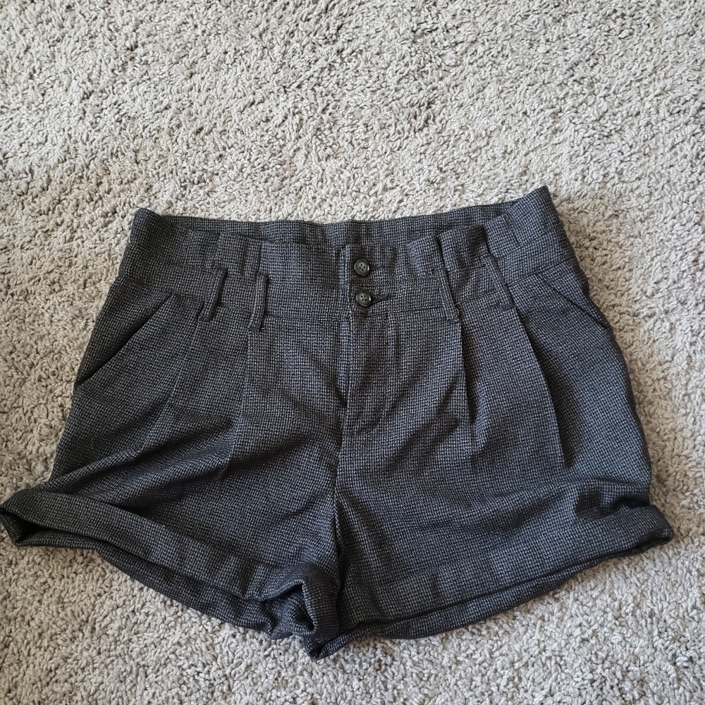 Free people cute plaid patterned shorts